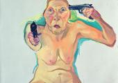 Maria Lassnig, You or Me, 2005