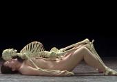 'Nude with Skeleton', 2005 by Marina Abramović
