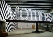 Installation shot with Work No. 1092 'Mothers' (2011) by Martin Creed