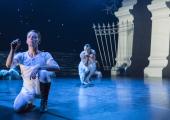 Finding joy in strangeness: Matthew Ball as the Swan and Liam Mower as the Prince in Matthew Bourne's 'Swan Lake'