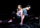 Role play: Meaghan Martin and Oli Higginson in 'Smoke'