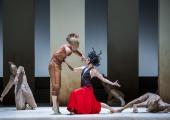 Bad hair day: Matthew Ball as Perseus and Natalia Osipova as the gorgon in 'Medusa', a new ballet by Sidi Larbi Cherkaoui