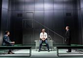 Tom Mothersdale, Adam James and Sion Pritchard in Measure For Measure - "And if you can't do a power stance, do a power sit!"