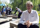Michael Wood in the Humble Administrator's Garden in Suzhou