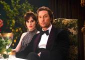 Partners in crime: Michelle Dockery and Matthew McConaughey