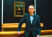 Andrew Marr beats the crowds to visit the 'Mona Lisa' in the Louvre