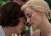 Complimentary brittleness: Celine (Anne Hathaway) and Alice (Jessica Chastain)