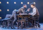 Marlowe (Ncuti Gatwa) and Shakespeare (Edward Bluemel) in intense collaboration