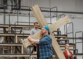 Nicky Spence in rehearsal as Manolios playing Christ in 'The Greek Passion'