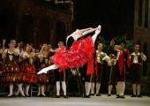 Raising the roof: Osipova in Don Quixote with the Mikhailovsky Theatre last week