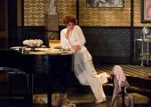 Anna Chancellor as a mercurial Amanda Prynne in 'Private Lives'
