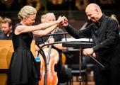 Organist Iveta Apkalna and Paavo Järvi celebrate a superlative performance of Poulenc's Organ Concerto with the Estonian Festival Orchestra