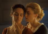 Grand passion: Marianne (Noémie Merlant), left, and Héloïse (Adèle Haenel) in 'Portrait of a Lady on Fire'.
