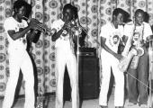 'Pop Makossa' stars Eko on stage in 1978 at Douala's Cinéma Le Wouri