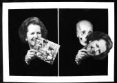'Thatcher Unmasked', 1986 by Peter Kennard