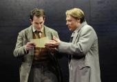 Pip Carter (Edward Thomas) and Shaun Dooley (Robert Frost)