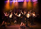 Life is a cabaret: the cast put their best foot forward