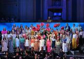 The National Youth Choir of Scotland performing at the Proms