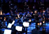 Mark Wigglesworth conducting the Proms Festival Orchestra