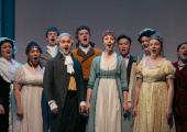 Magnificent ensemble singing: the cast of 'Mansfield Park'