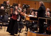 Rebecca Sánchez in 'El amor brujo' with Jaime Martin and the National Symphony Orchestra