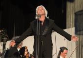 Hvorostovsky giving a concert in Moscow's Red Square, 2011
