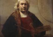 Rembrandt's 'Self-Portrait with Two Circles', c.1665