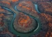 Canyonlands oxbows filmed for 'River' by Pete McBride
