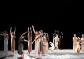 Immersive and unsettling: Sasha Waltz's brilliant 'Sacre' received its UK premiere at Sadler's Wells last night.