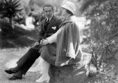 Giacinto Scelsi, photographed with his wife Isabella in 1924