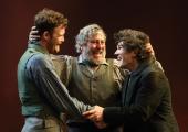 Divided loyalties: Seamus O'Hara, Ciarán Hinds and Fra Fee