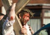 Michael Sheen in Port Talbot's 'The Passion' won the Best Director award