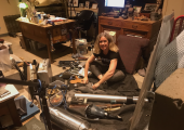Tools of the trade: Shelley Roden devises prop sounds for the space weapons in “Lightyear"