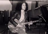 Shuggie Otis in 1973 at Hawk Sound Studios, recording 'Inspiration Information'