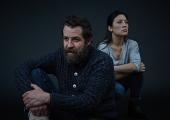 Ferdy Roberts as Stefano and Louise Mai Newberry as Denise in 'Lampedusa'