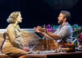 Gina Beck (Nellie) & Julian Ovenden (Emile) in 'South Pacific'