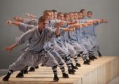 Monks from the Shaolin Temple in China reveal their kung fu prowess