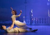 Bourne to dance: Dominic North as Julian Craster and Ashley Shaw as Vicky Page