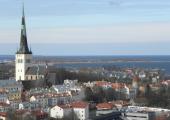 Tallinn: seen from the 23rd floor of KGB-monitored Hotel Viru
