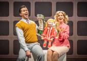 Puppeteers: Andrew Rannells and Katie Brayben in 'Tammy Faye'