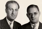 George and Ira Gershwin, titans of Broadway song