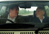 Dead end: Colm Meaney, left, and Paul Reiser in their battered beige Corolla