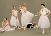Dream team: the chaps in chiffon take on the soporific romantic ballet, Les Sylphides