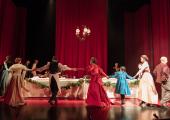 Dance around the Christmas table in Act One of 'Fanny and Alexander'