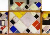 Theo van Doesburg's Colour design for ceiling and three walls, small ballroom, conversion of the Café Aubette interior Strasbourg, 1926-7 (gouache on paperboard)