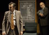 Numbers game: Phil Daniels and Vincent Franklin in 'This House'