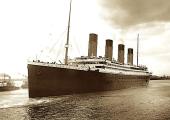 The incredible but doomed Titanic sets sail