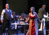 Bryn Terfel and Aïnhoa Arteta: Scarpia's supper interrupted