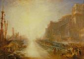 Turner's 'Regulus' 1828, reworked 1837
