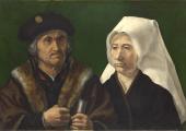 'An Elderly Couple' by Jan Gossaert, about 1520
